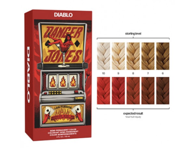 Danger Jones Diablo Red Semi Permanent Colour